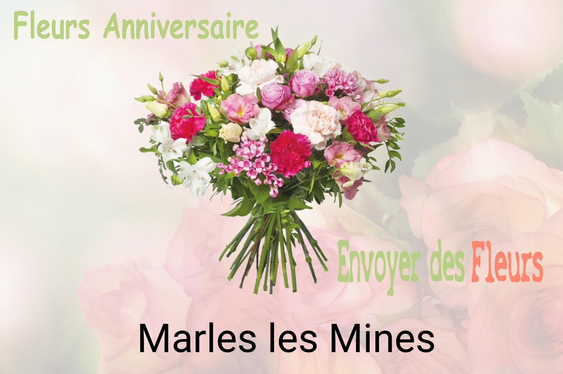 Bouquet de fleurs d’anniversaire livré à Marles-les-Mines
