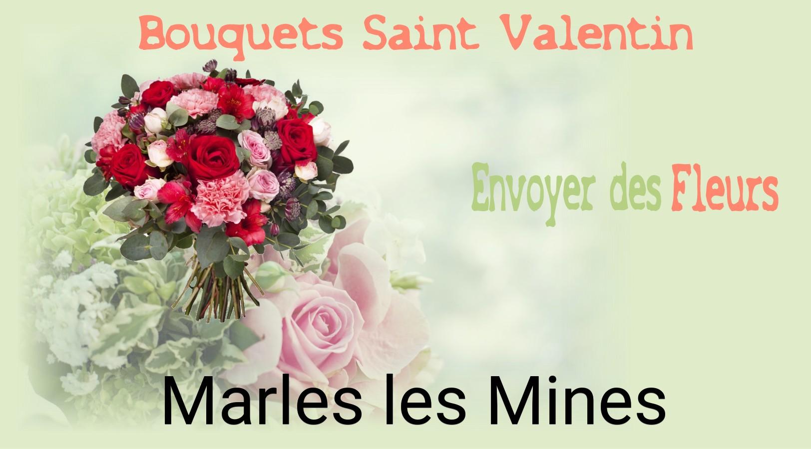 Roses de Saint-Valentin livrées à Marles-les-Mines